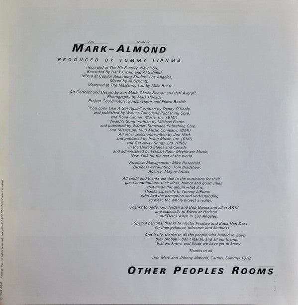 Other Peoples Rooms
