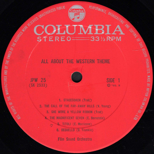 All About The Western Theme = 西部劇テーマのすべて