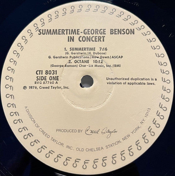 In Concert - Summertime