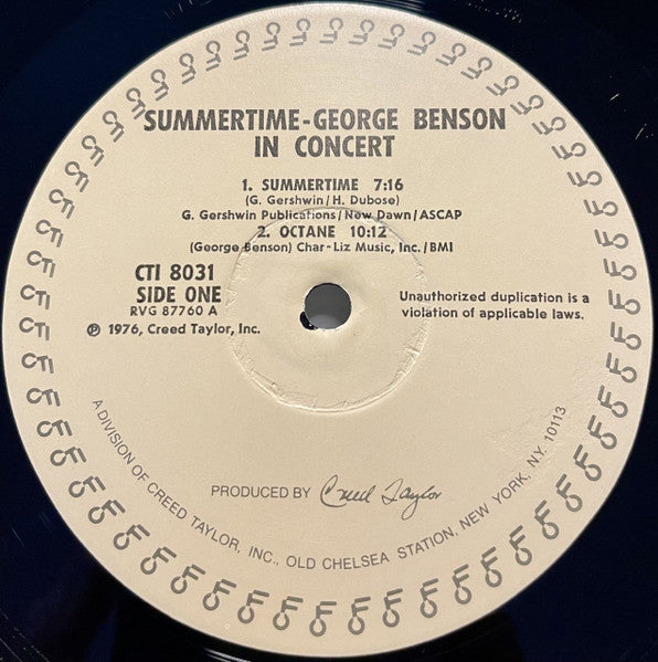 In Concert - Summertime