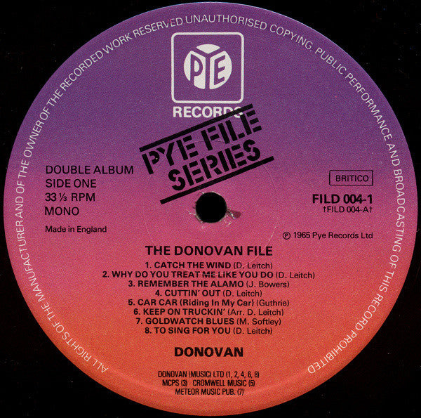 The Donovan File