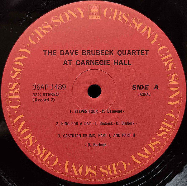 At Carnegie Hall