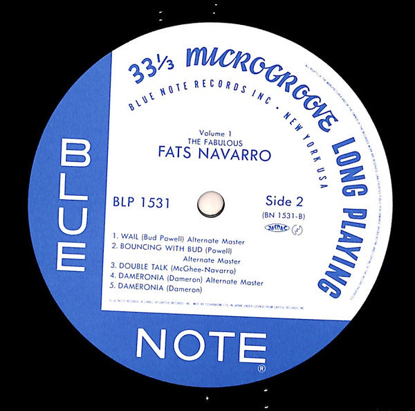 The Fabulous Fats Navarro Volume 1