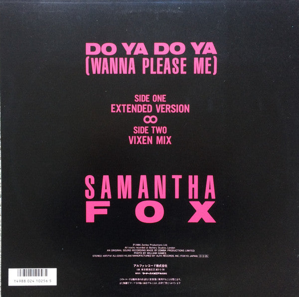 Do Ya Do Ya (Wanna Please Me)
