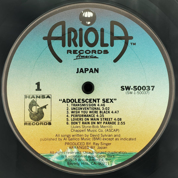 Adolescent Sex