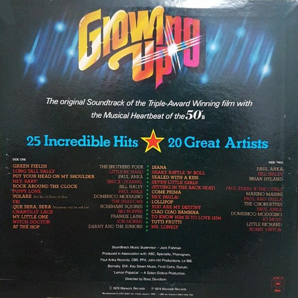 Growing Up (Original Sound Track Album)