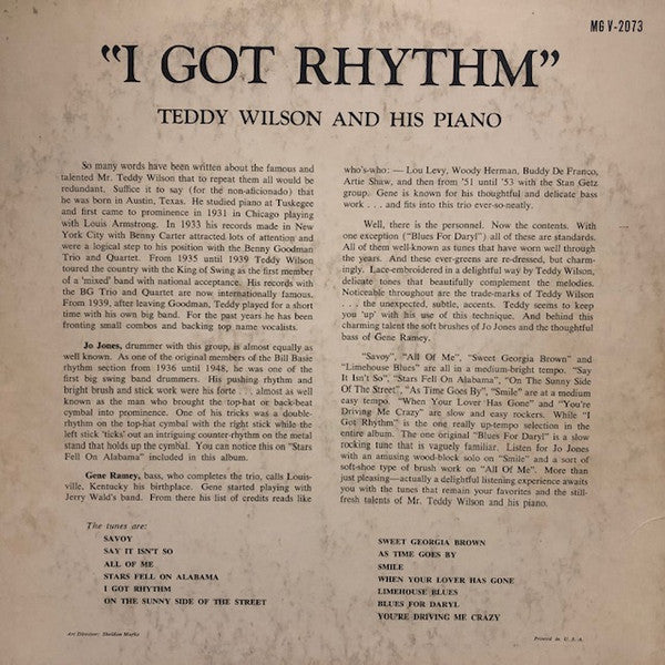 I Got Rhythm