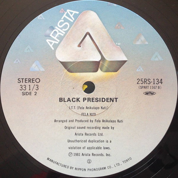 Black President = ブラック・プレジデント