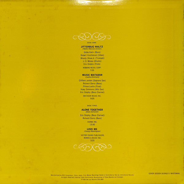 The Eric Dolphy Memorial Album