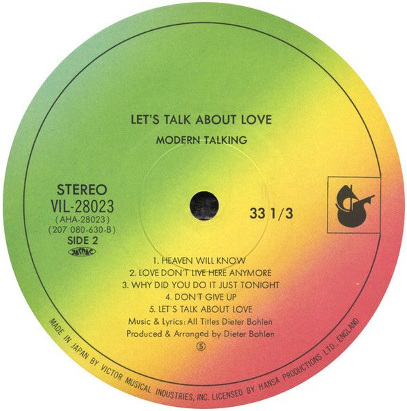 Let's Talk About Love - The 2nd Album