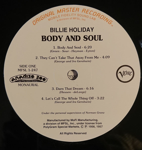 Body And Soul