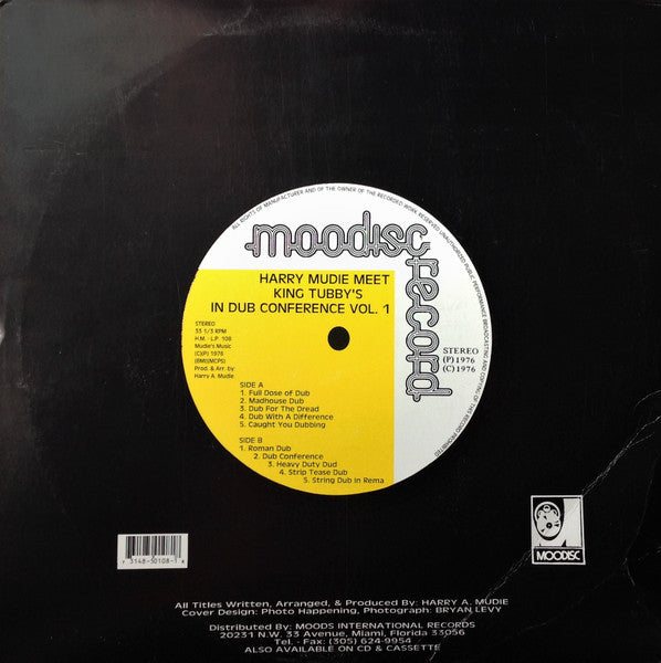 Master Release: In Dub Conference Volume One by Harry Mudie