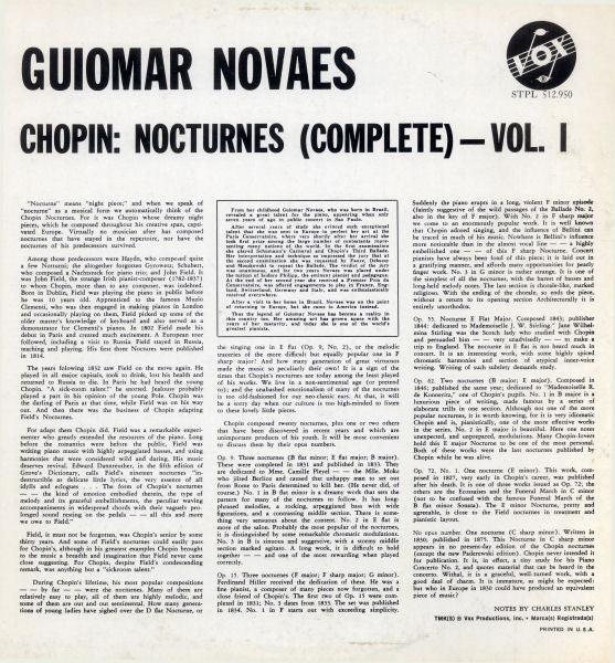 Nocturnes (Complete) Vol. I