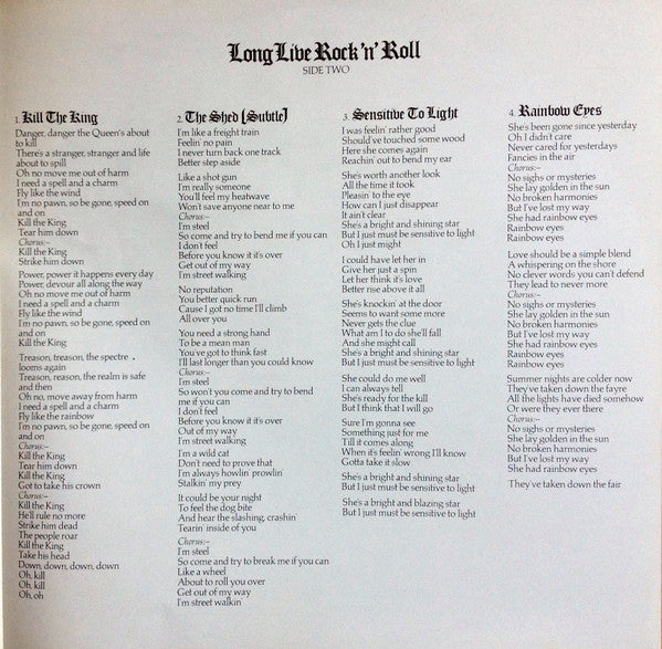 Long Live Rock 'N' Roll