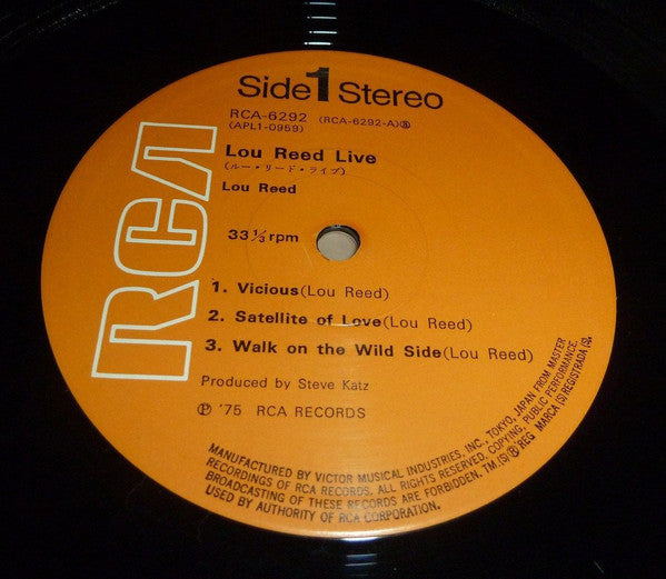 Lou Reed Live