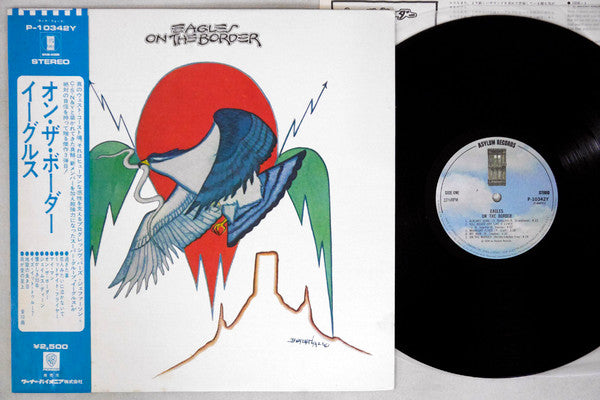 Release: On The Border-Vinyl-Japan-1977-P-10342Y-4931260