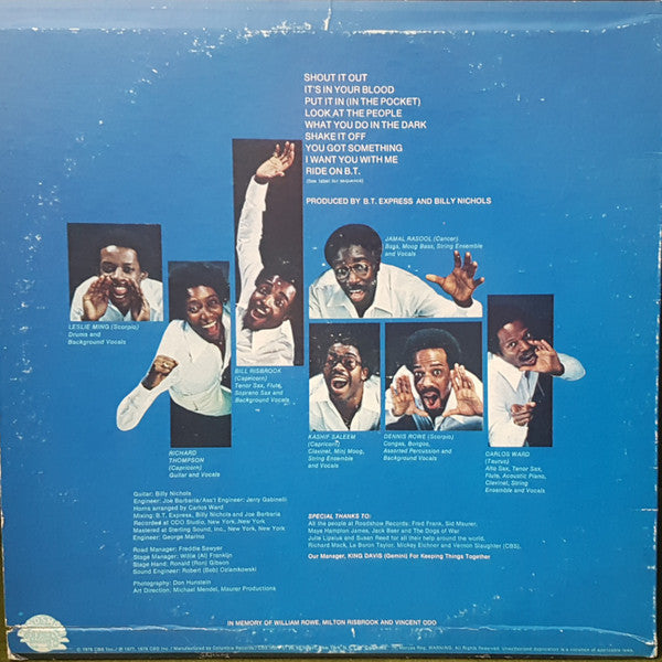 Release: Shout! (Shout It Out)-Vinyl-US-1978-JC 35078-1046884