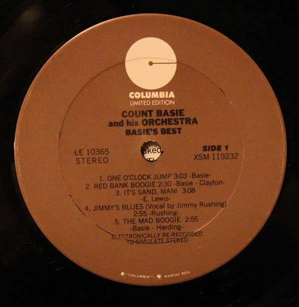 Basie's Best! A Collection Of Immortal Performances
