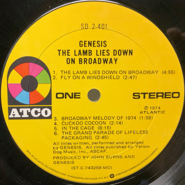 The Lamb Lies Down On Broadway