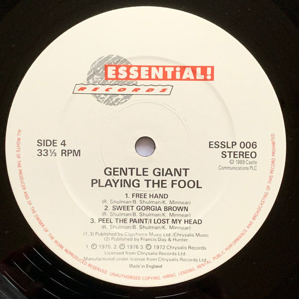 Playing The Fool