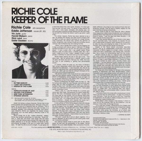 Keeper Of The Flame