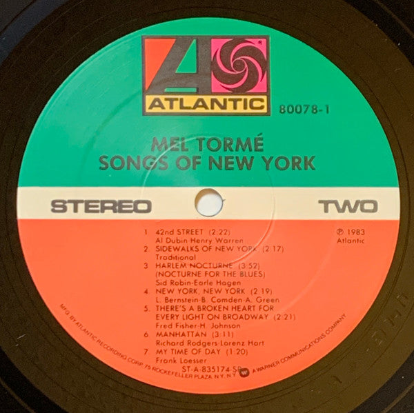 Songs Of New York