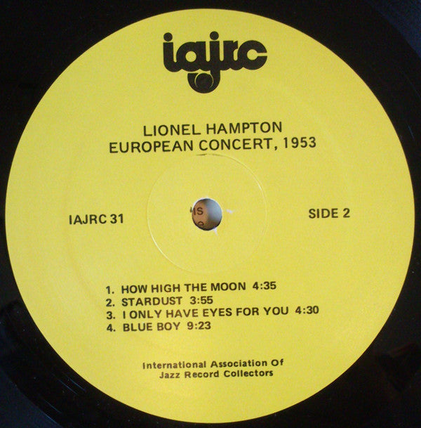 European Concert, 1953