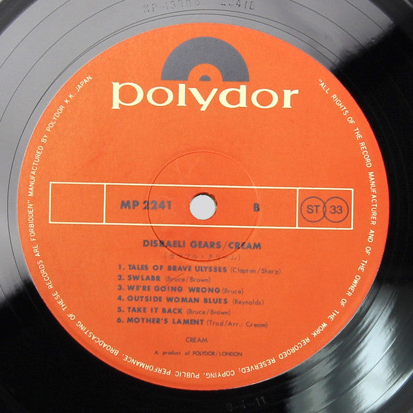 Disraeli Gears