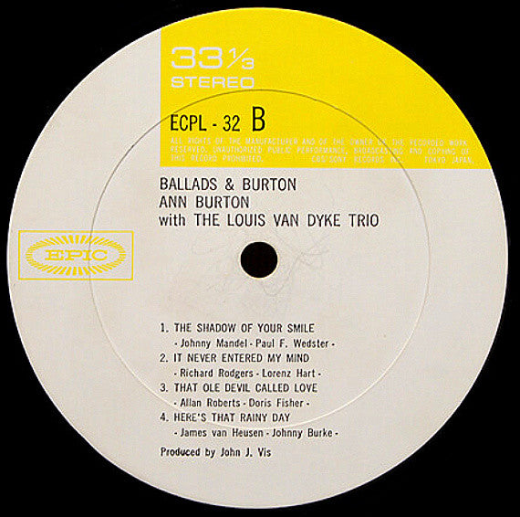Ballads & Burton