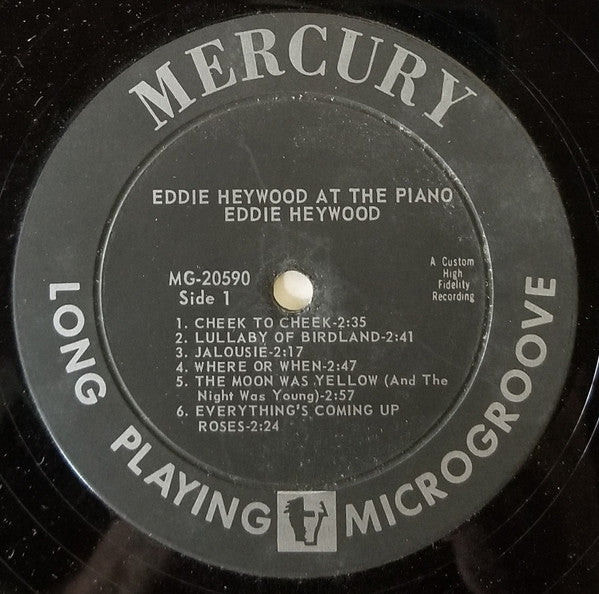 Eddie Heywood At The Piano