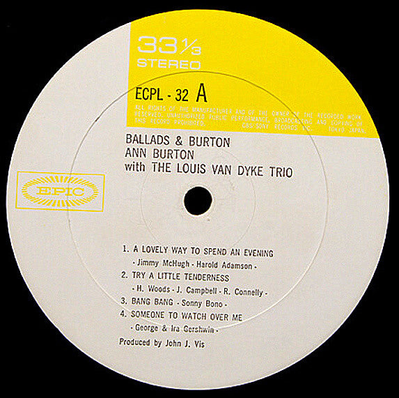 Ballads & Burton