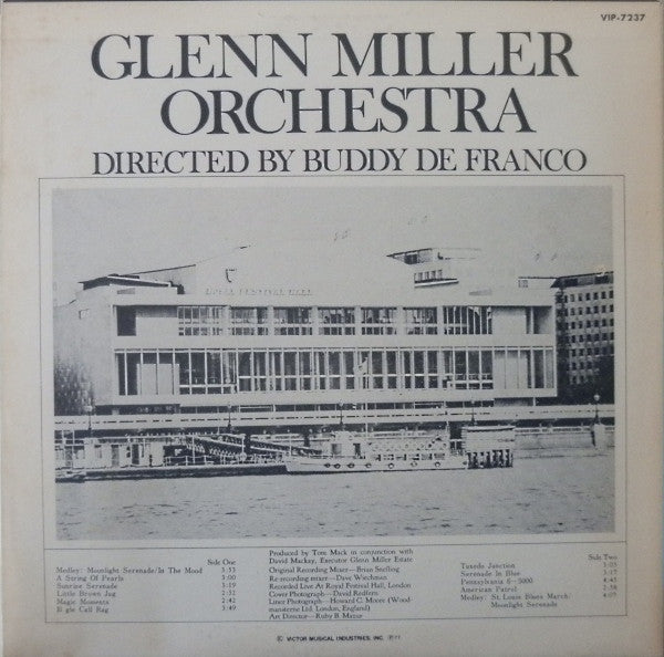 Glenn Miller Orchestra - Recorded Live, Royal Festival Hall, London, England