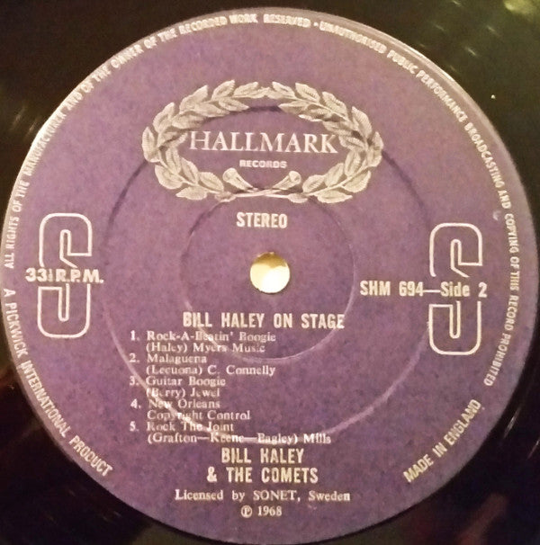 Bill Haley On Stage