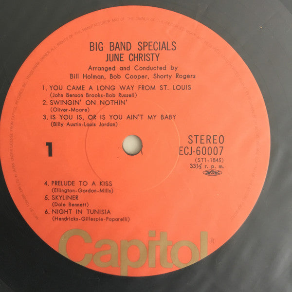 Big Band Specials