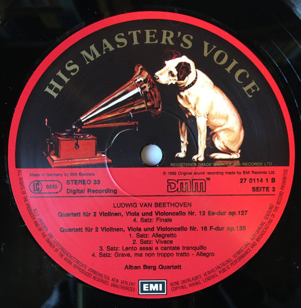 Die Späten Streichquartette = The Late String Quartets