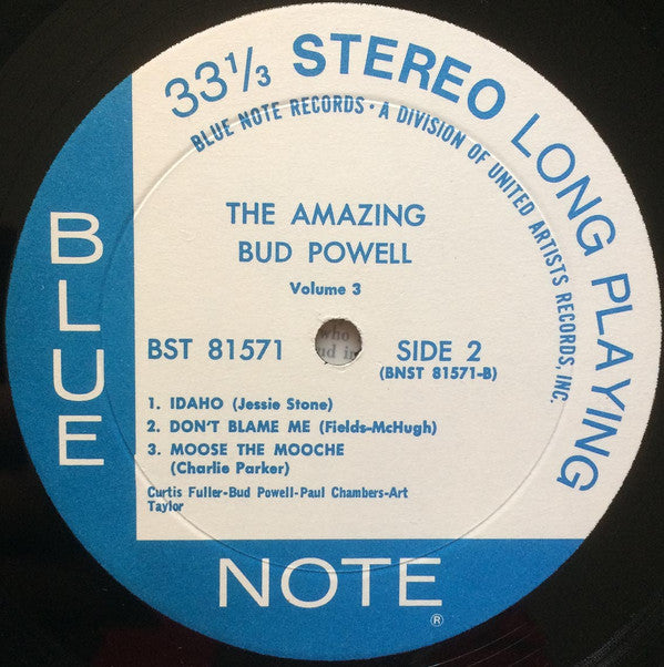 The Amazing Bud Powell, Vol. 3 - Bud!