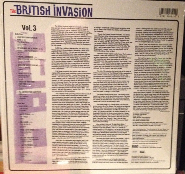 The British Invasion: The History Of British Rock, Vol. 3