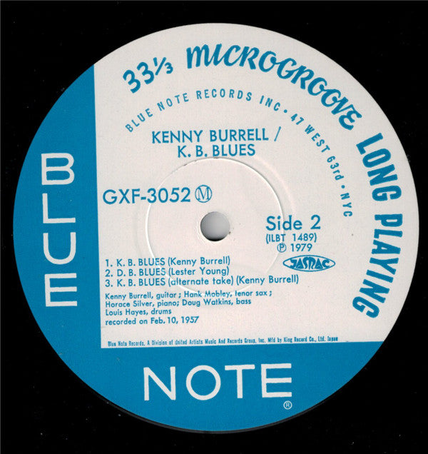 K.B.Blues = K・B・ブルース