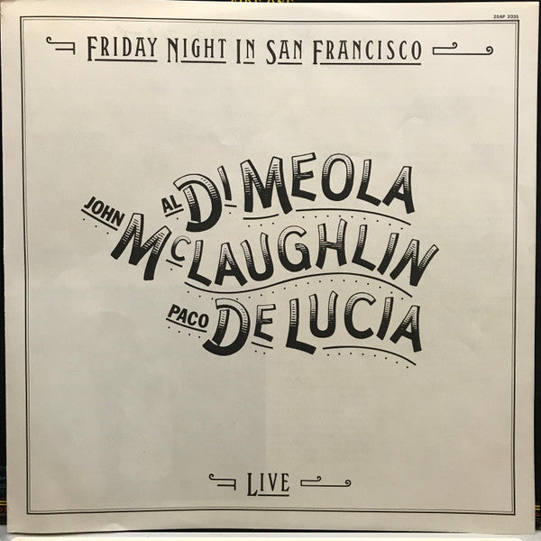 Friday Night In San Francisco