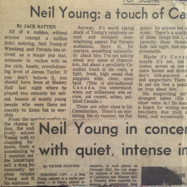 Massey Hall 1971