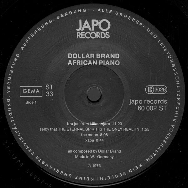 African Piano