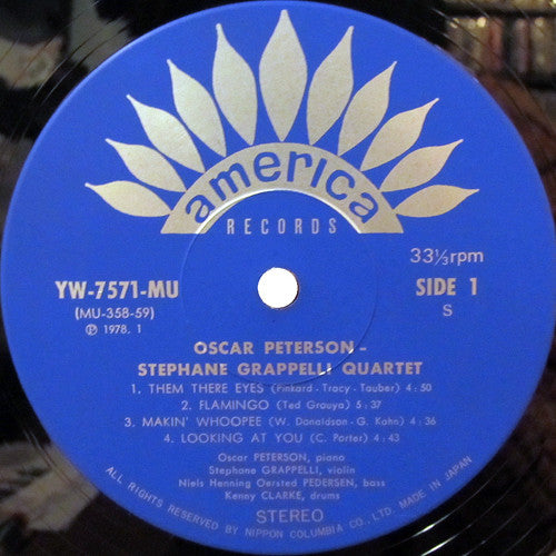 Oscar Peterson - Stephane Grappelli Quartet