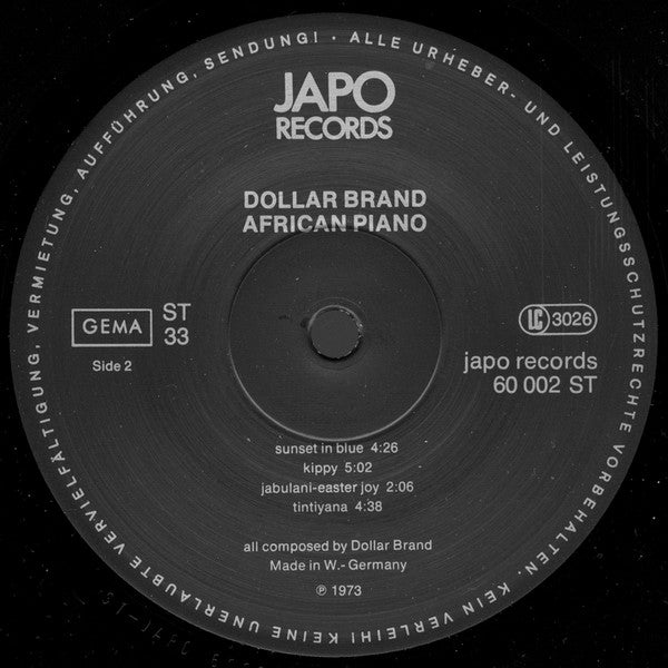 African Piano