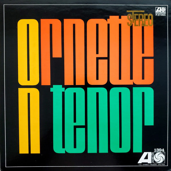 Ornette On Tenor