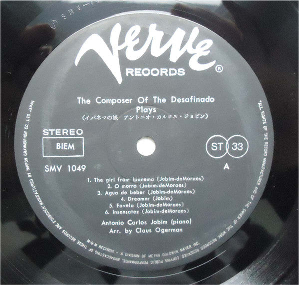 The Composer Of Desafinado, Plays