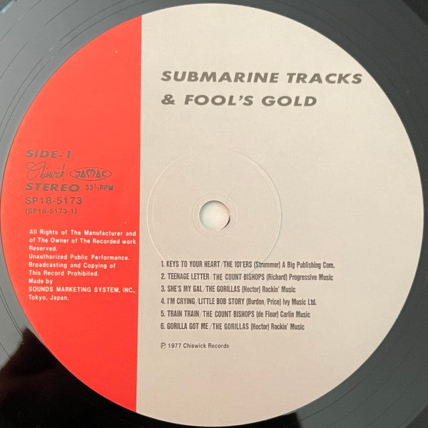 Submarine Tracks & Fool's Gold (Chiswick Chartbusters Volume One)