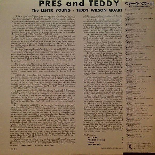 Pres And Teddy