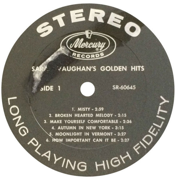 Sarah Vaughan's Golden Hits