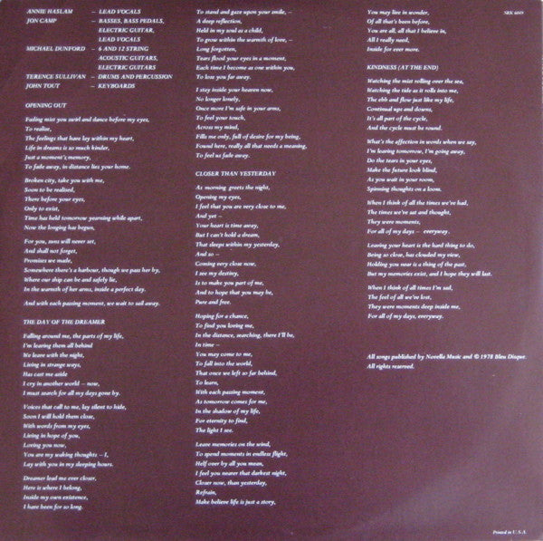 A Song For All Seasons