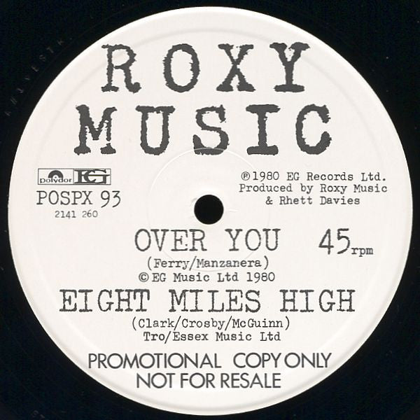 Over You / Eight Miles High